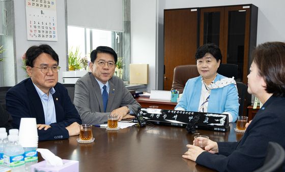 조국혁신당, 서영교 법사위원장 면담