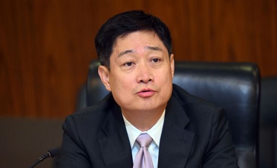 발언하는 홍범식 LG유플러스 대표