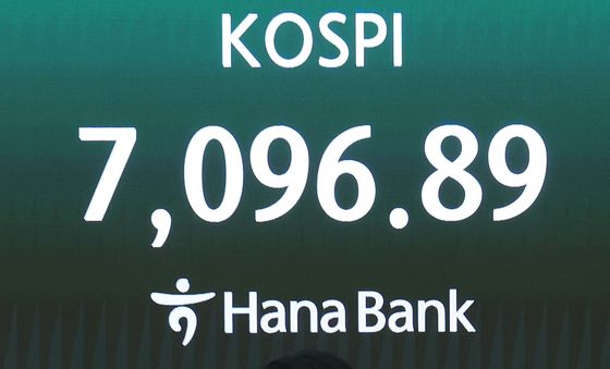 7000선 탈환한 韓 증시