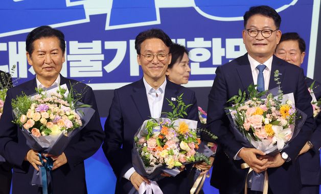 민주당 당 대표 선거, 김민석·정청래·송영길 3파전