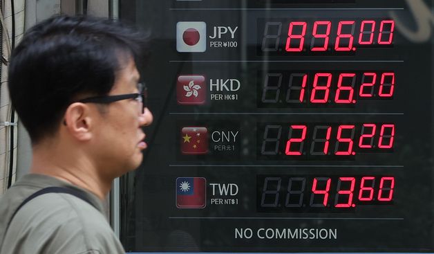 엔저 어디까지?…원·엔 환율 898원대로 '뚝'
