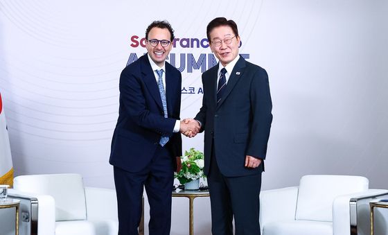 이재명 대통령, 다리오 아모데이 앤트로픽 CEO 면담