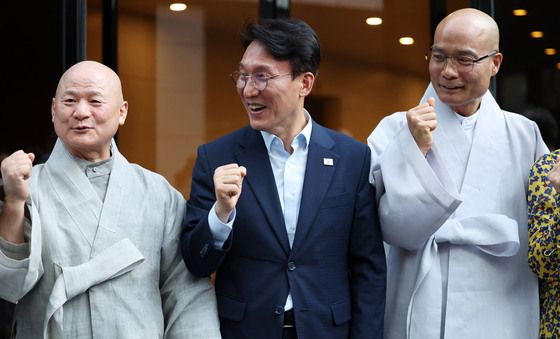 광주 방문 김민석 전 총리