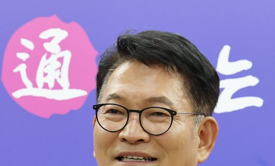 충남 찾은 송영길 당대표 후보