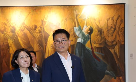 천안 유관순열사기념관 찾은 송영길