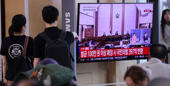 윤석열 공직선거법 위반 1심 징역형 집유…확정시 국힘 397억원 반환