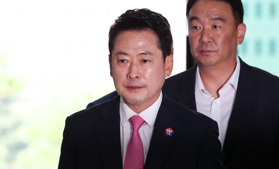 6.3 지선 선거소청 심의 출석 위해 선관위 찾은 장동혁