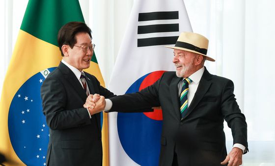 이재명·룰라 대통령 '한·브라질 확대회담'