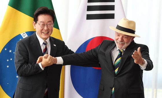 한·브라질 확대회담