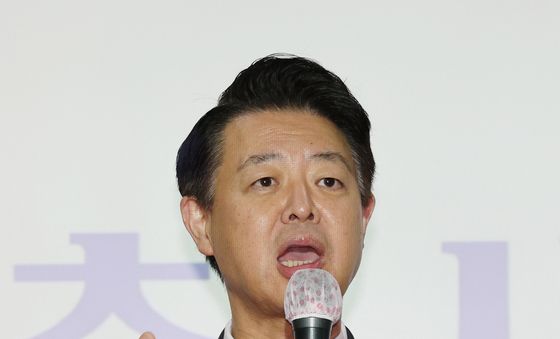 발언하는 김영호 최고위원 후보