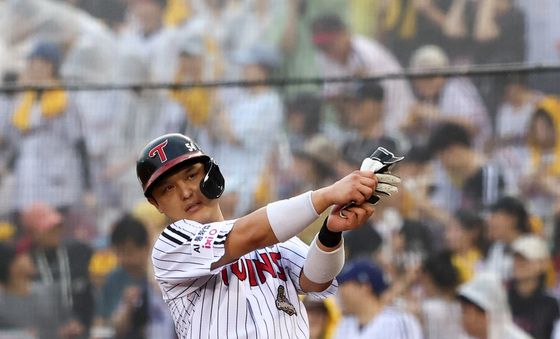 세리머니하는 박동원