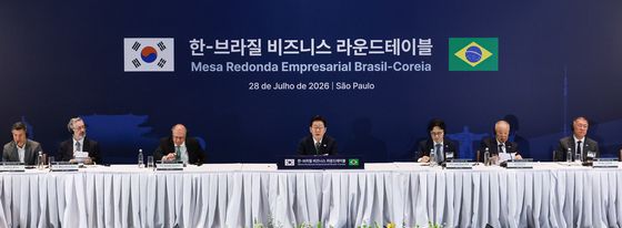 이재명 대통령 '한·브라질 비즈니스 라운드테이블'