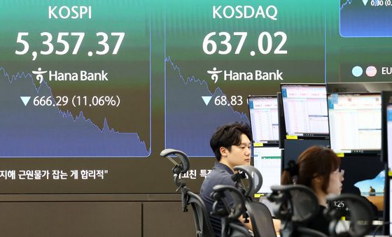 코스피 사상 최초 연이틀 서킷브레이커 발동