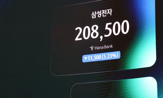 반도체 쇼크에 증시 폭락