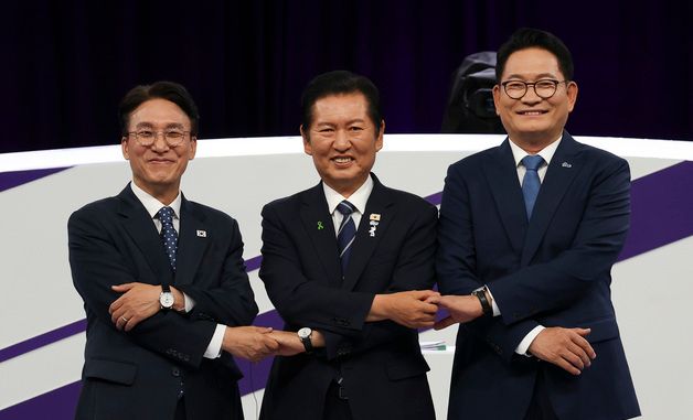 방송토론 나선 김민석·정청래·송영길