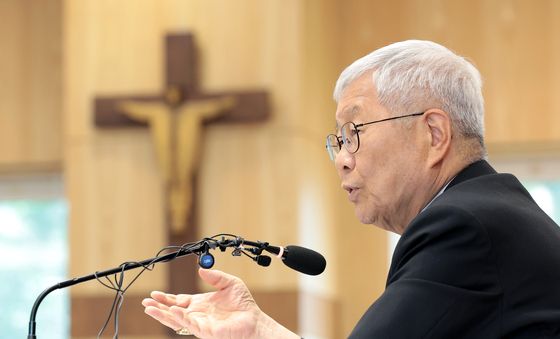유흥식 추기경 방한 기자간담회