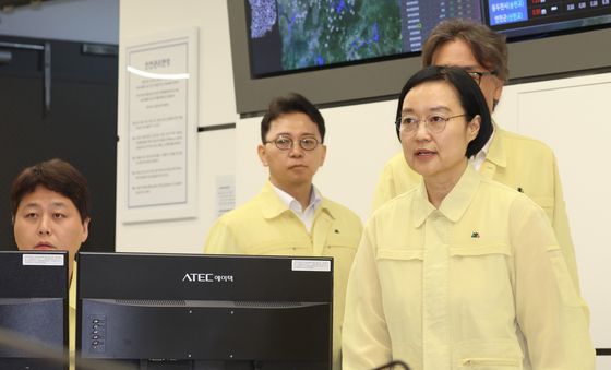 한성숙 총리, 한강홍수통제소 방문…홍수 대응체계 점검