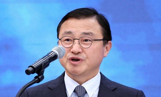 투자계획 발표하는 노태문 삼성전자 대표이사