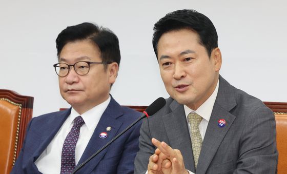 모두발언하는 장동혁 대표