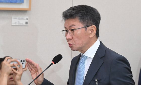 정몽규, 대한축구협회 청문회 '증인선서'