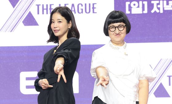 '액스 더 리그' 한국팀 오너 기은세와 노희영 대표