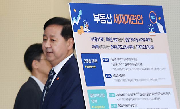 2026년 세제개편안 발표 입장하는 구윤철 부총리