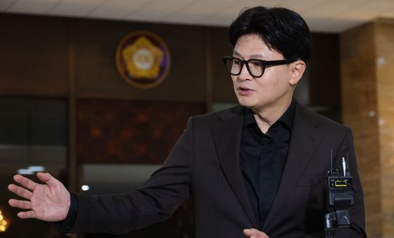 현안 브리핑하는 한동훈