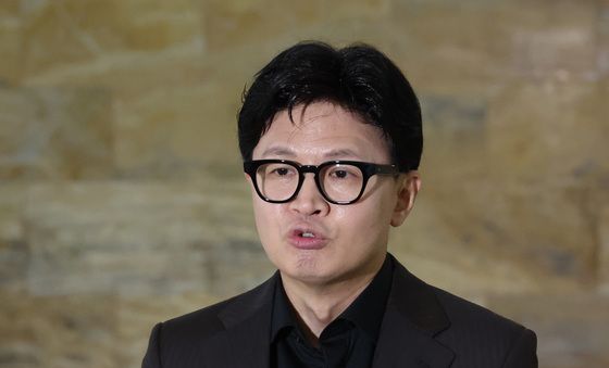 형사소송법 본회의 상정 관련 브리핑하는 한동훈