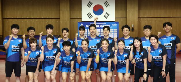 2026 아시안게임 앞둔 탁구 대표팀