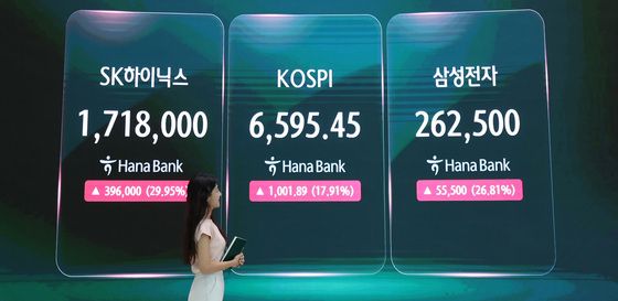 코스피, 사상 최대 폭등 마감