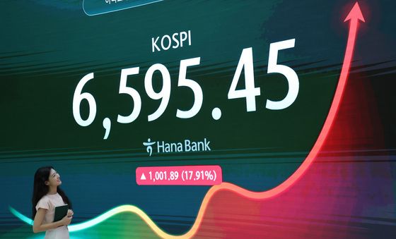 코스피, 사상 최대 폭등 마감