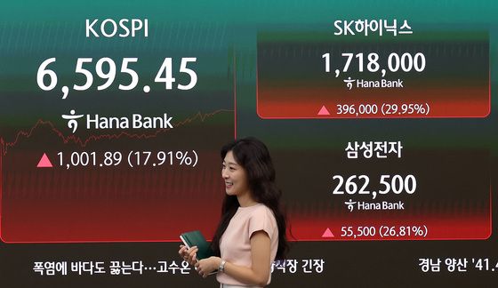 코스피 역대 최대 상승