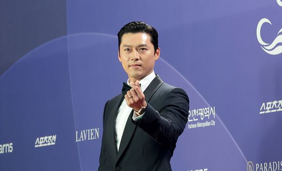 청룡시리즈어워즈 참석한 현빈