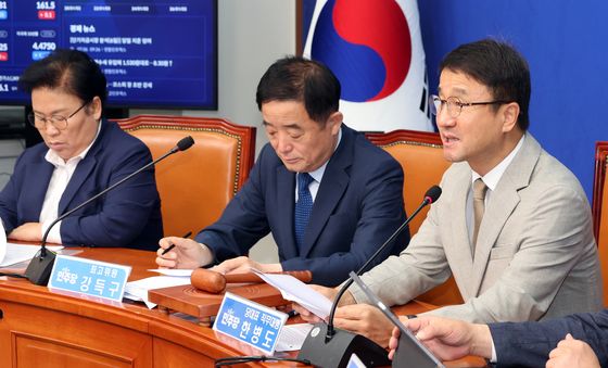 모두발언하는 한병도 직무대행