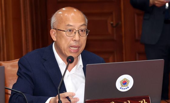 중소기업 기술탈취 근절 관련 발언하는 조원철 법제처장