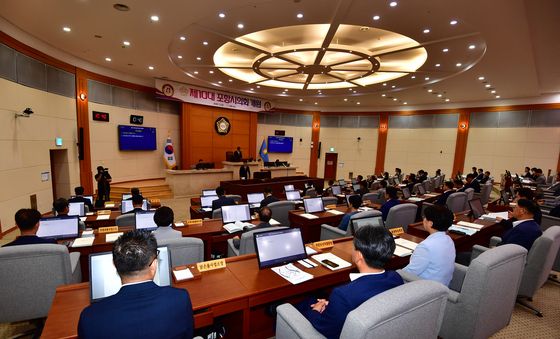 포항시 제331회 주요업무보고 시작