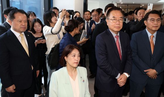 중앙선관위 현장조사 나선 국조특위