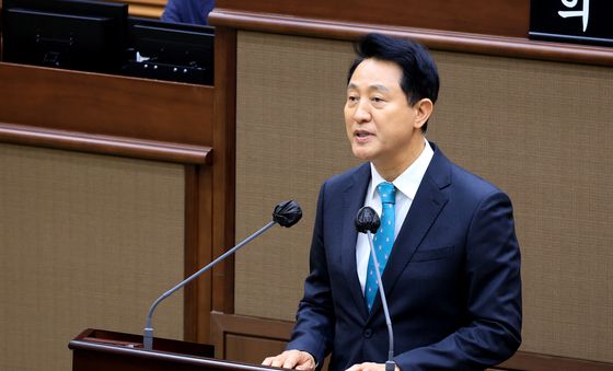 축사하는 오세훈 서울시장