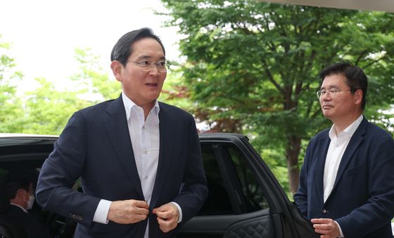 미국으로 출국하는 이재용 회장