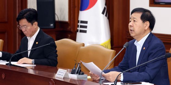 비상경제본부 희의 발언하는 구윤철 부총리