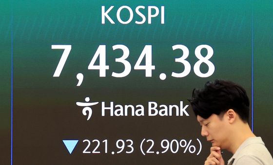 코스피 '급락 출발'