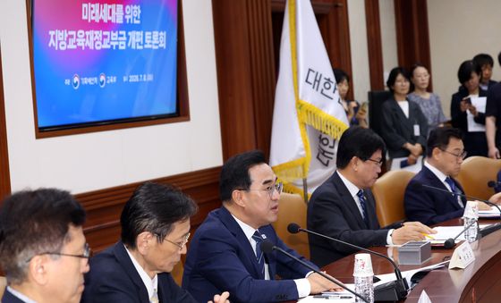 박홍근 장관, 지방교육재정교부금 발언