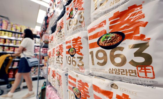 K-라면 수출액 9억3539만달러 돌파