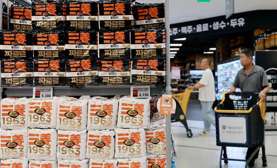 전년 동기 대비 28% 증가한 K라면 수추액