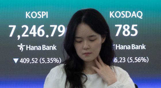 코스피 '검은 수요일'