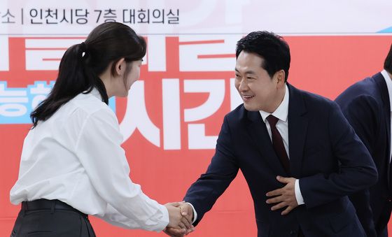 청년들 만난 장동혁
