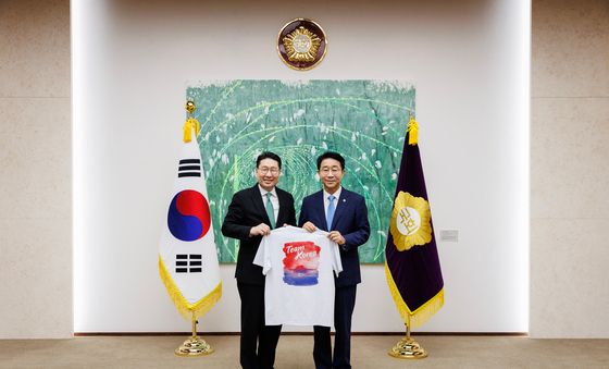 이상현 아시안게임 선수단장, 조정식 국회의장 예방