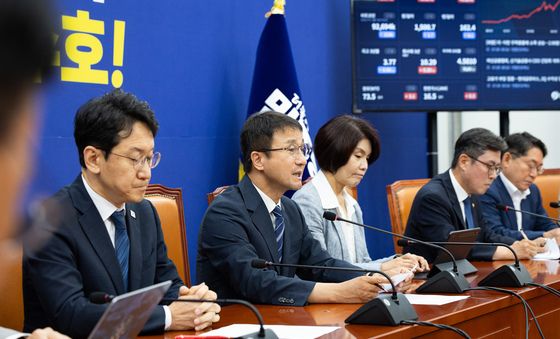 한병도 민주당 대표 직무대행, 정책조정회의 모두 발언