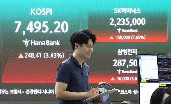 반등하는 삼성전자, 하이닉스