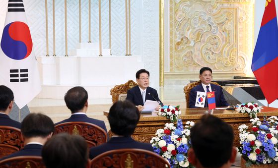 한-몽골 공동언론발표